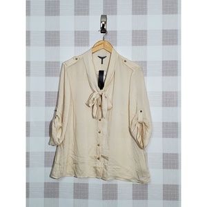 NWT Cream Blouse